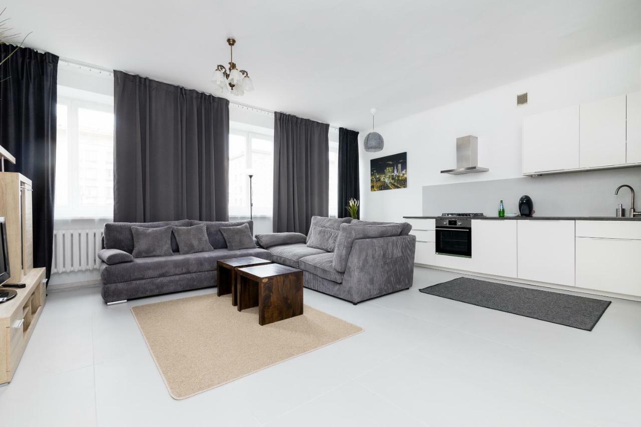 City Centre Apartment Warschau Exterior foto
