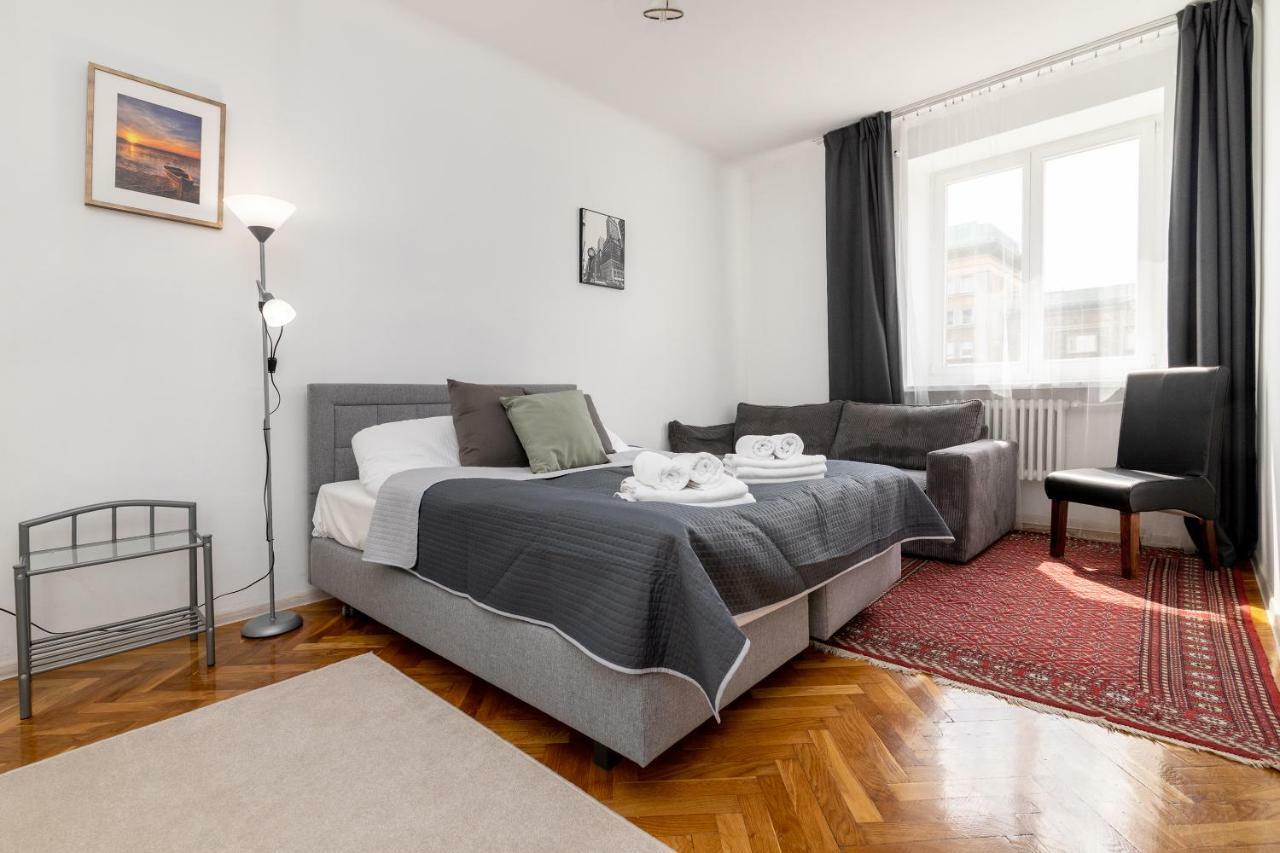 City Centre Apartment Warschau Exterior foto