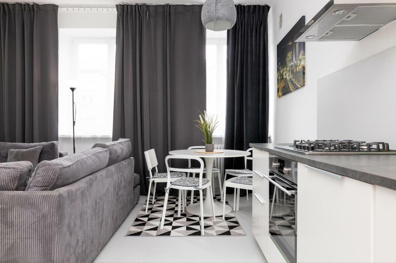 City Centre Apartment Warschau Exterior foto