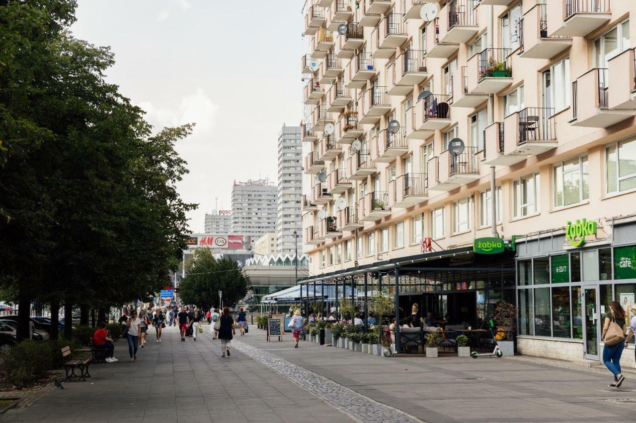 City Centre Apartment Warschau Exterior foto