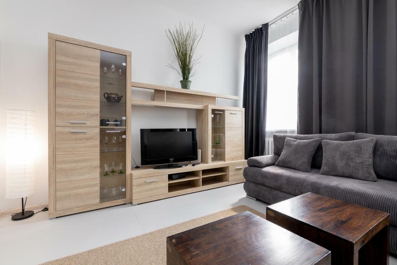 City Centre Apartment Warschau Exterior foto