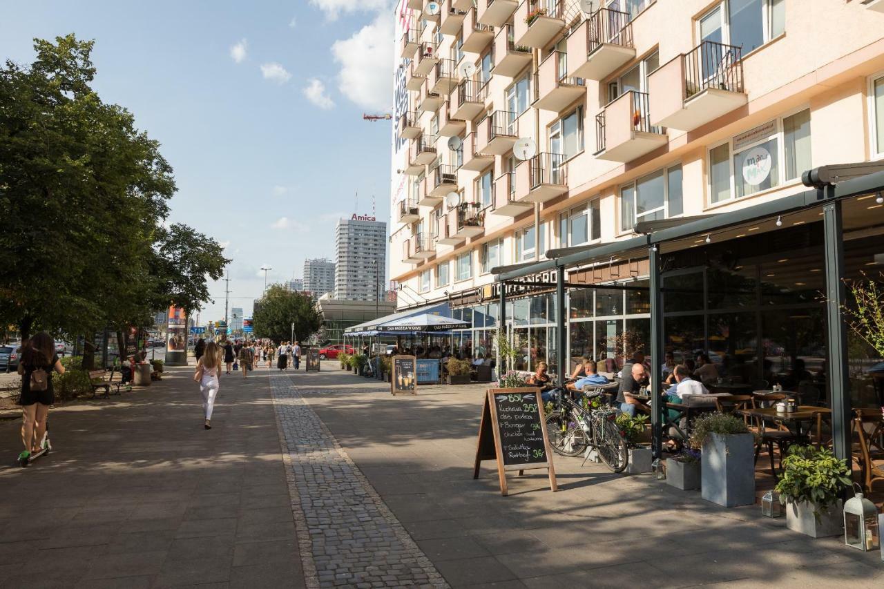 City Centre Apartment Warschau Exterior foto